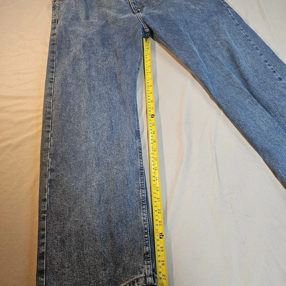Levi Strauss Signature Gold Jeans Mens 44x30 Regular Fit Blue Denim Stretch‎